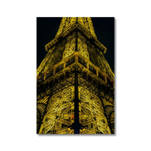  Eiffel Closeup Sideview Canvas