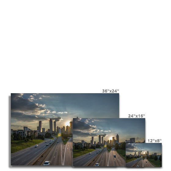 Atlanta Skyline Canvas