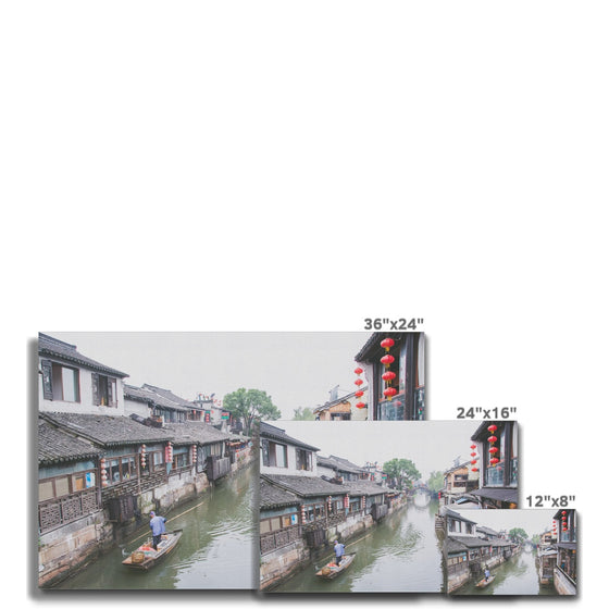 Xitang Water Town  Canvas