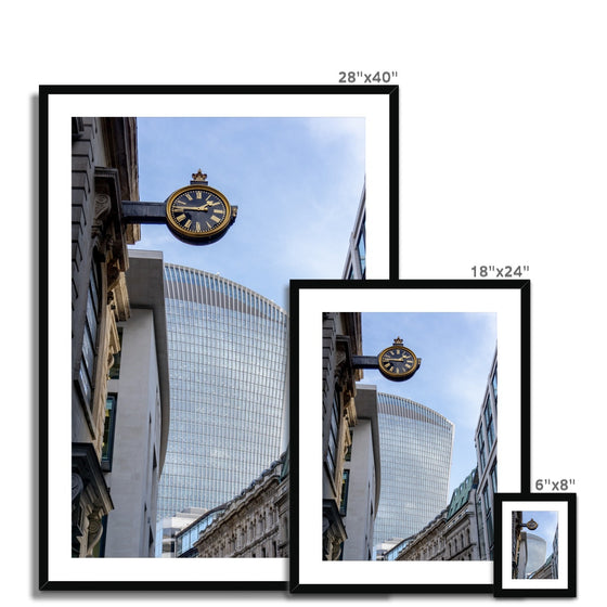 London City Framed & Mounted Print