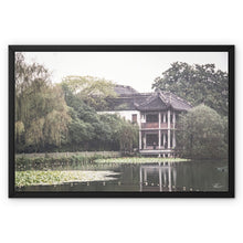  Hangzhou Gardens 3 Framed Canvas