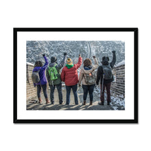  The Great Wall Power Fists Framed & Mounted Print