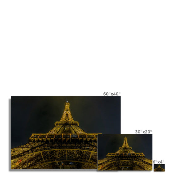 Underneath the Eiffel Fine Art Print