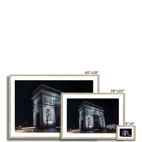 Arc de Triomphe Framed & Mounted Print