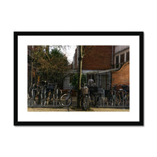  Bike Parking in Amsterdam Framed & Mounted Print