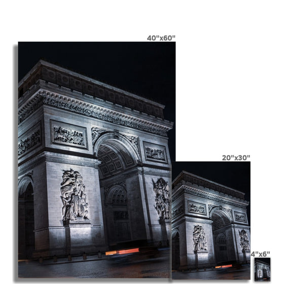 Arc de Triomphe Photo Art Print