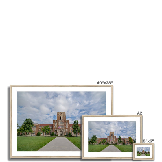 University of TN - Ayres Hall Framed & Mounted Print