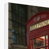 Red Phone Booth 2 Canvas