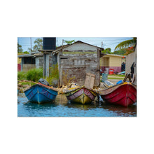  Black River Jamaica 3 Boats Photo Art Print
