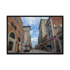 Knoxville, TN Downtown - Gay Street Framed Print