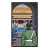 Forbidden City Guard Framed Canvas