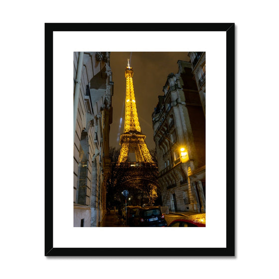 Eiffel in Between Framed & Mounted Print