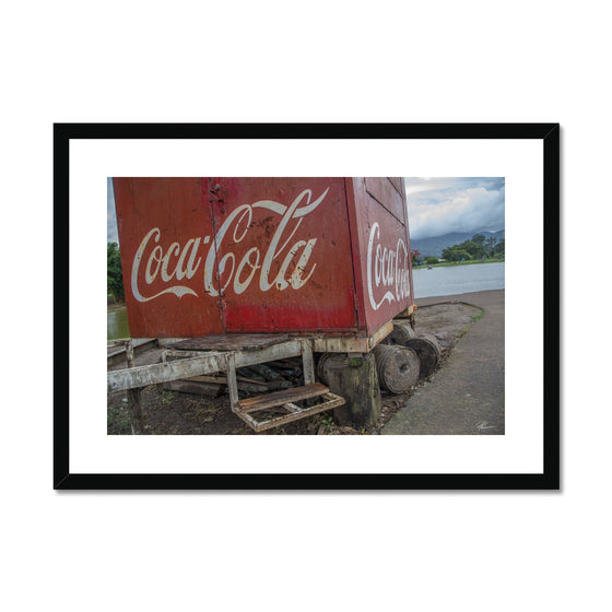 Coke in Costa Rica Framed & Mounted Print