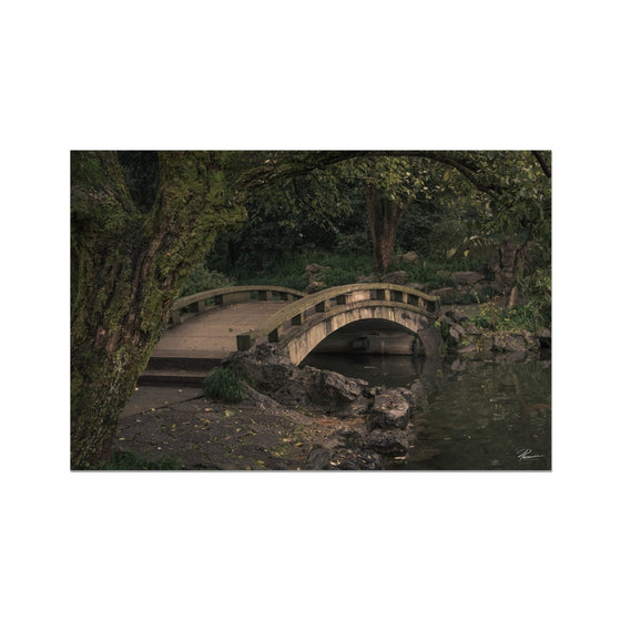 Garden Bridge Photo Art Print