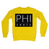 PhiShots Logo Black Crew Neck Sweatshirt