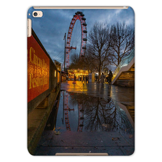 The London Eye & Carousel - Red Tablet Cases