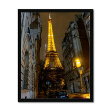  Eiffel in Between Framed Print