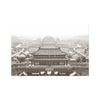 Forbidden City - Aerial View B/W Fine Art Print
