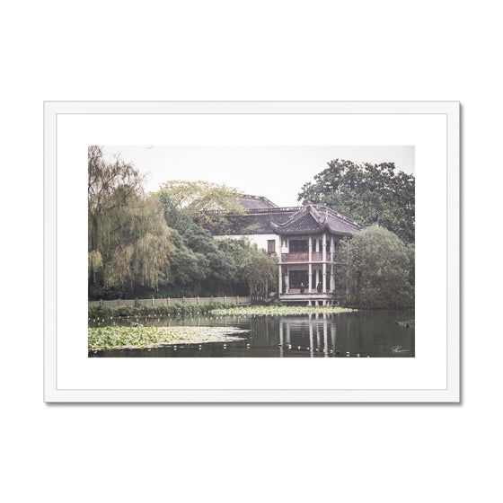 Hangzhou Gardens 3 Framed & Mounted Print