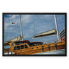 Cabo Yacht Framed Canvas