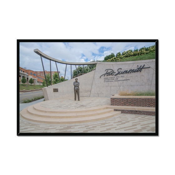 University of TN - Pat Summit Statue 3 Framed Print