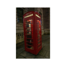  Red Phone Booth 2 Fine Art Print
