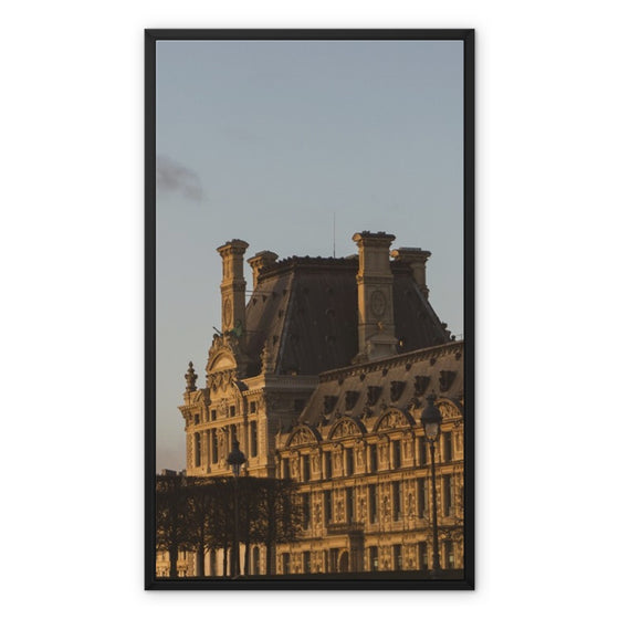 Grande Roue De Paris Framed Canvas