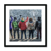 The Great Wall Power Fists Framed & Mounted Print