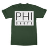 PhiShots Logo White Softstyle T-Shirt