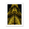 Eiffel Closeup Sideview Framed Print