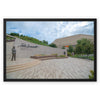 University of TN - Pat Summit Statue & Thompson Boling Arena 2 Framed Canvas