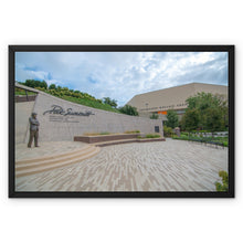  University of TN - Pat Summit Statue & Thompson Boling Arena 2 Framed Canvas