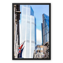  London Financial Hub Framed Canvas