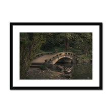  Garden Bridge Framed & Mounted Print