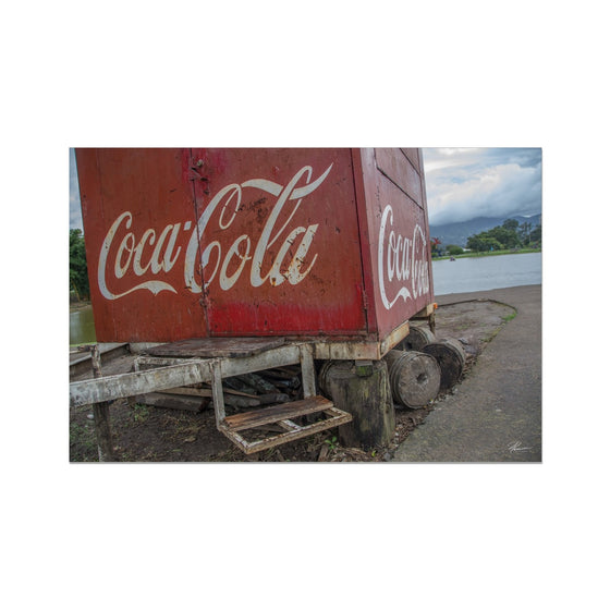 Coke in Costa Rica Fine Art Print