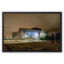  ATL Mercedes Benz Stadium 2 Framed Canvas