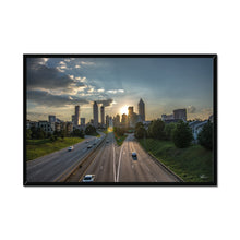  Atlanta Skyline Framed Print