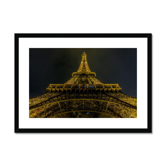 Underneath the Eiffel Framed & Mounted Print
