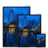 The London Eye & Carousel Framed Print