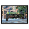 Poydras St. New Orleans Framed Canvas