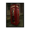 Red Phone Booth 2 Framed Print
