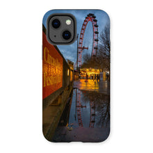 The London Eye & Carousel - Red Tough Phone Case