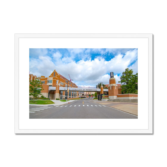 University of TN - Bridge to The Hill Framed & Mounted Print