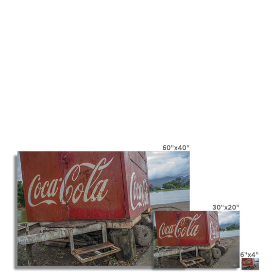 Coke in Costa Rica Fine Art Print