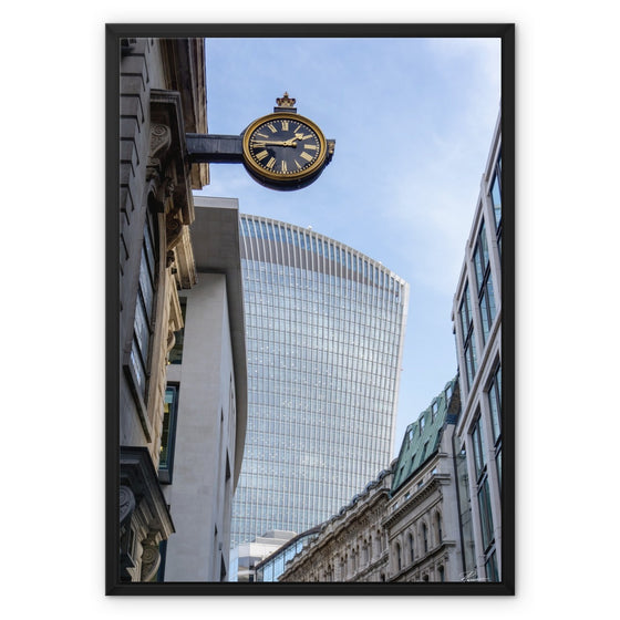 London City Framed Canvas