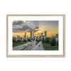 ATL Golden Skyline Framed & Mounted Print