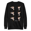 Unisex Premium Sweatshirt - Karate Man & Woman