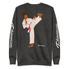Unisex Premium Sweatshirt - Karate Woman